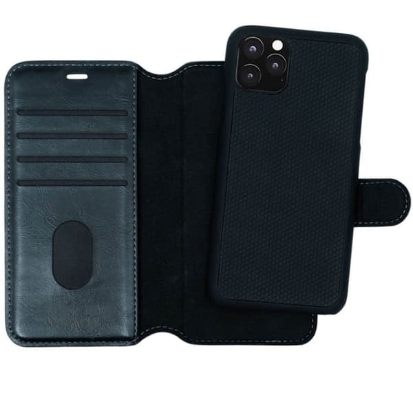 Slim lommebokdeksel 2i1 til Apple iPhone 12 Pro Max - Sort