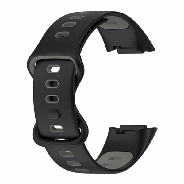Twin urheilu kellon ranneke Fitbit Charge 6 - Musta/harmaa