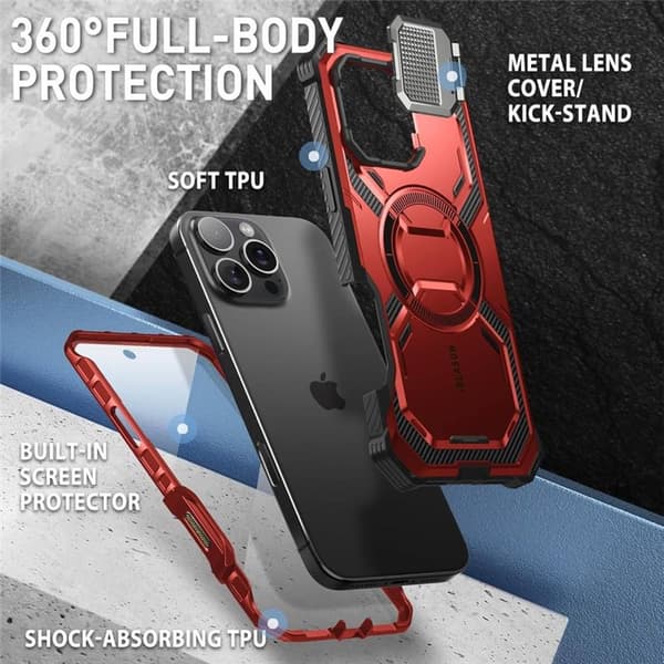 i-Blason Armorbox cover til Apple iPhone 16 Pro - Ruddy