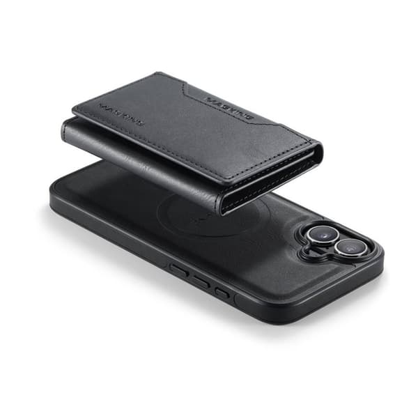 DG-Ming Magking K2 2i1 cover til Apple iPhone 16 - Sort