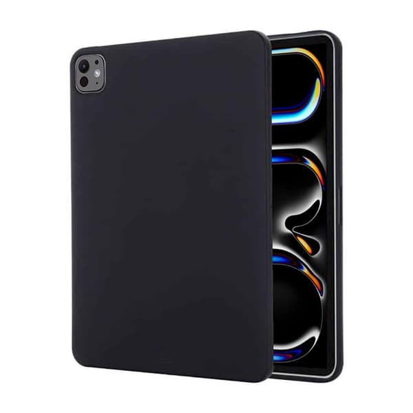 Liquid silikone tabletcover til Apple iPad Pro 13 (2025) - Sort
