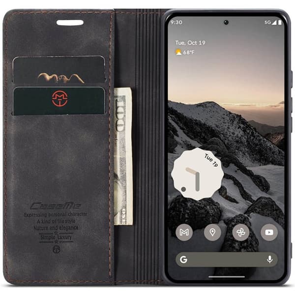 CaseMe mobildeksel 013 til Google Pixel 9 - Svart