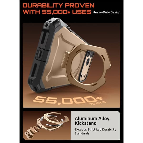 SUPCASE UB Grip cover til Apple iPhone 17 Pro Max - Desert