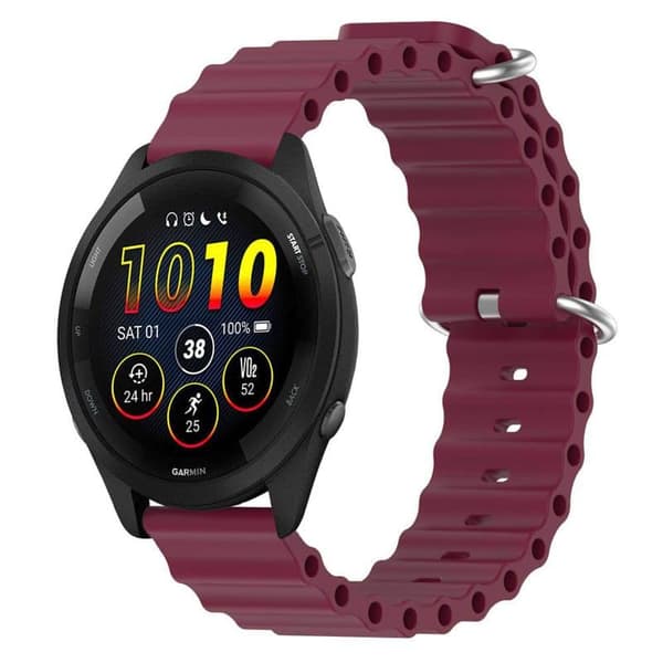 Ocean Klokkereim til Garmin Forerunner 265 - Wine