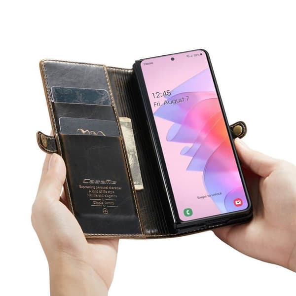 CaseMe mobildeksel 003 til Samsung Galaxy Z Fold 4 - Sort