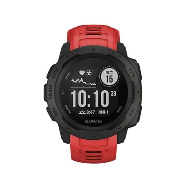 Sport Kellon ranneke Garmin Instinct - punainen