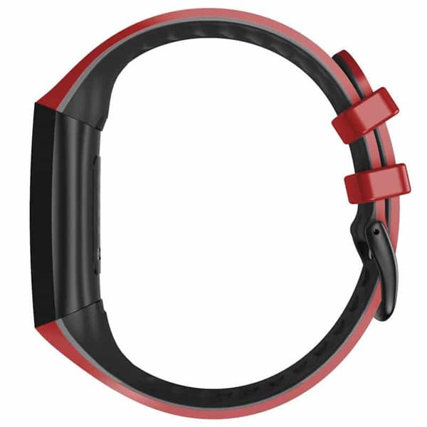 Twin Sport urrem til Fitbit Charge 3- Rød/sort