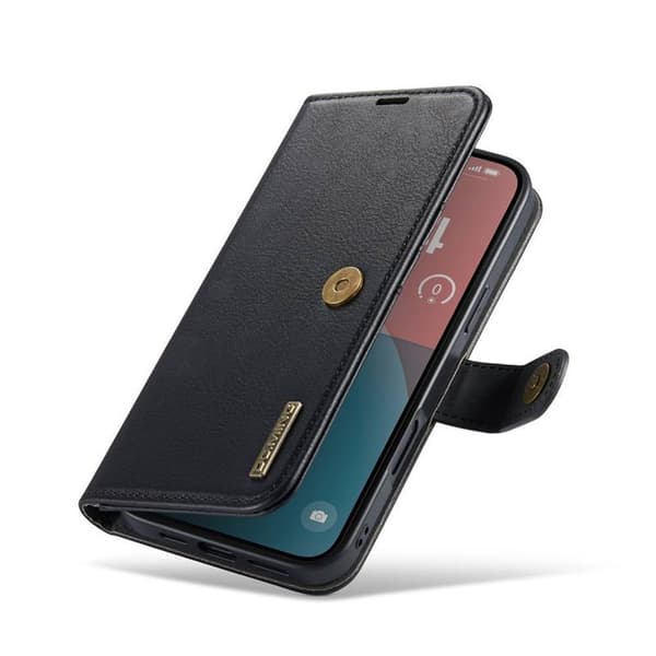 Wallet DG-Ming 2i1 til Apple iPhone 16 - Sort