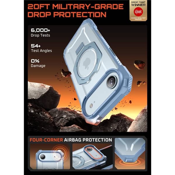 SUPCASE UB Grip cover til Apple iPhone Air - Arctic