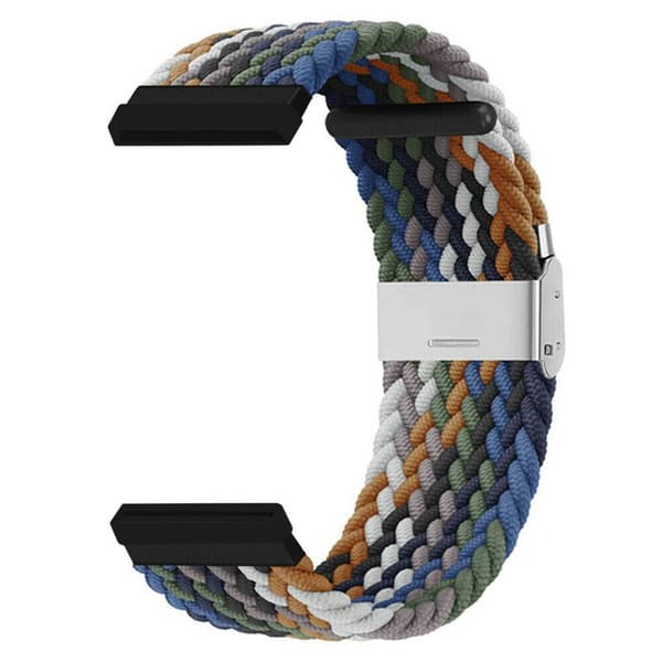 Flätat klockarmband till Fitbit Versa 4 - Cowboy