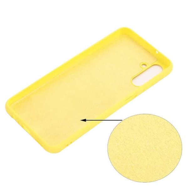 Liquid silikondeksel til Samsung Galaxy A34 5G - Gul