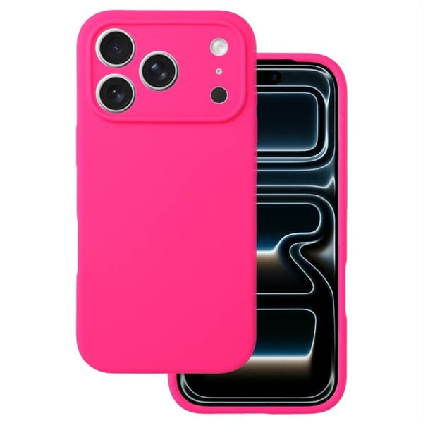 Silicone Lite Case Apple iPhone 17 Pro Max - Hot pink