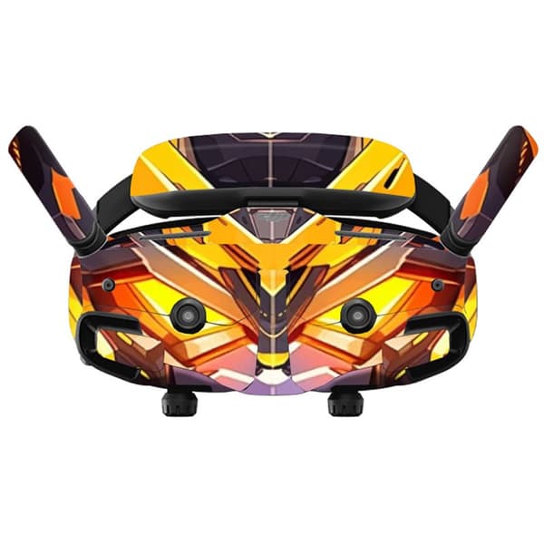 Decal kit til DJI Goggles 3 - Golden Armor