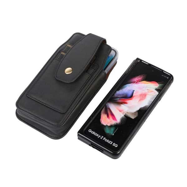 Bæltetaske til Samsung Galaxy Z Fold 4 - Sort