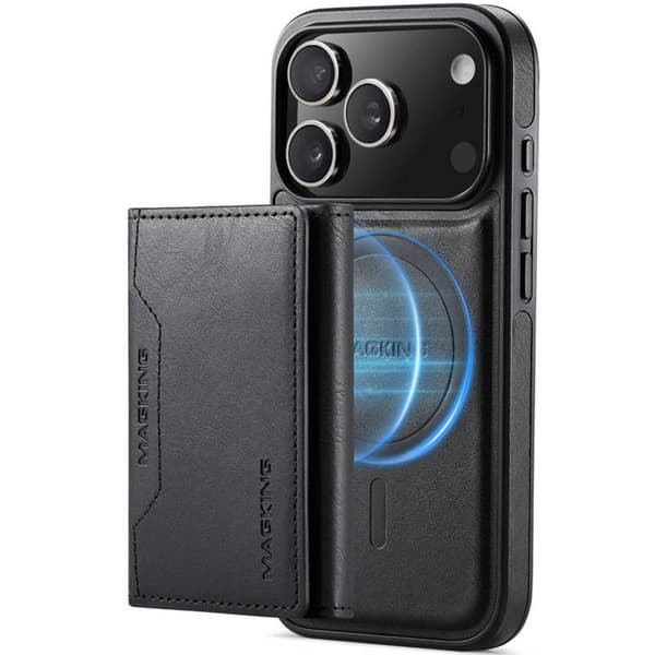 DG-Ming Magking K2 2i1 cover til Apple iPhone 18 Pro - Sort