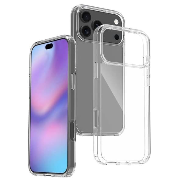TPU+Acrylic cover til Apple iPhone 17 Pro - Clear
