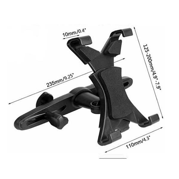 Bilholder tablet Headrest NB-058H - Sort