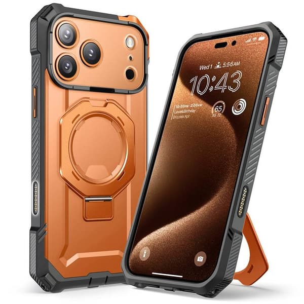 SUPCASE UB Grip deksel til Apple iPhone 17 Pro - Coral
