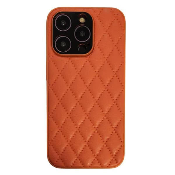 Rhombus deksel til Apple iPhone 14 Pro Max - Oransje