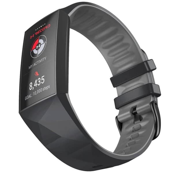 Twin Sport Kellon ranneke Fitbit Charge 3- Musta/harmaa