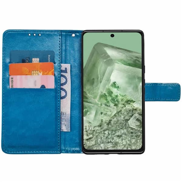 Wallet cover 3-kort til Google Pixel 8a - LyseblÃ¥