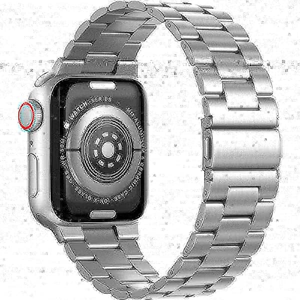 Urrem rustfrit stÃ¥l til Apple Watch 9 (41mm) - SÃ¸lv