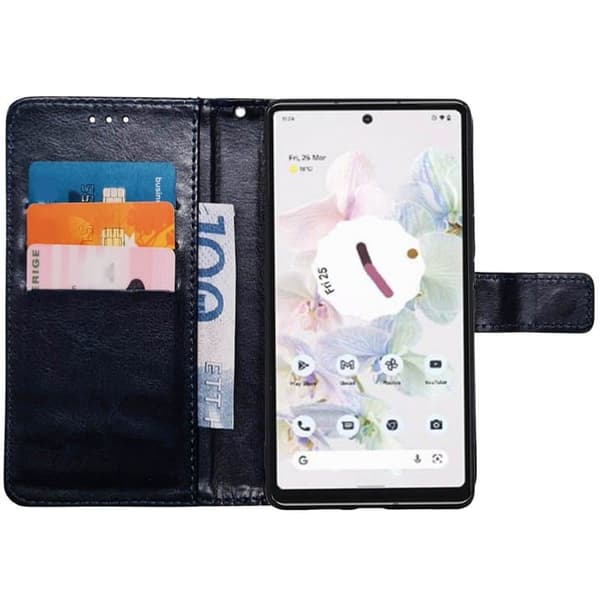 Plånboksfodral 3-kort till Google Pixel 7 Pro - Mörkblå
