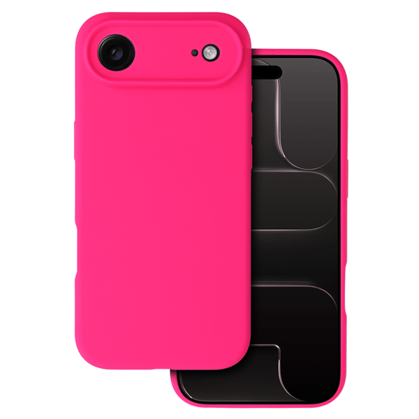 Silicone Lite Case til Apple iPhone Air - Hot pink