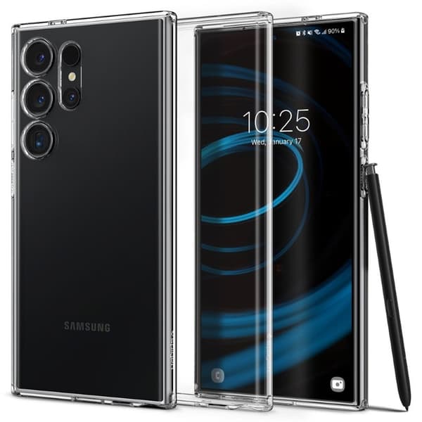 Spigen Liquid Crystal deksel til Samsung Galaxy S24 Ultra -