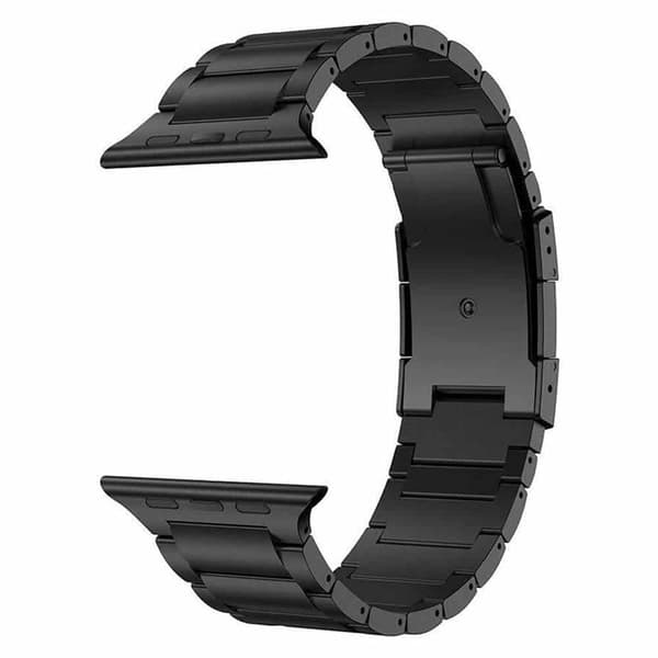 BEAD Titanium urrem til Apple Watch S12 (42mm) - Sort