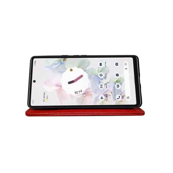 Plånboksfodral 3-kort till Google Pixel 6a - Röd