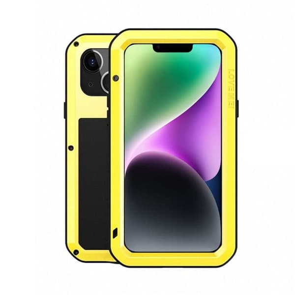 LOVE MEI Powerful til Apple iPhone 14 - Gul