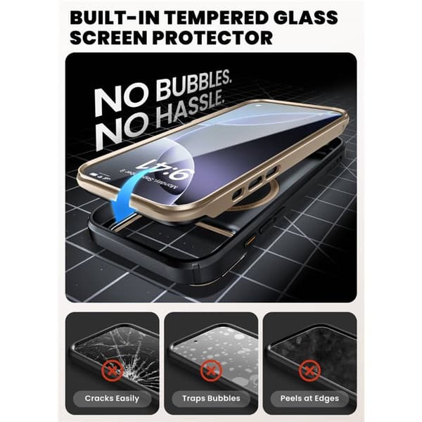 i-Blason Ares Flip deksel til Apple iPhone 17 Pro Max - Desert