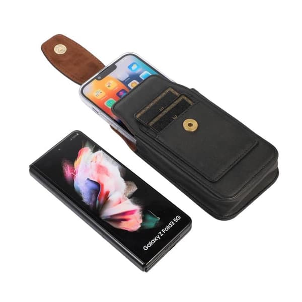 Bæltetaske til Samsung Galaxy Z Fold 4 - Sort