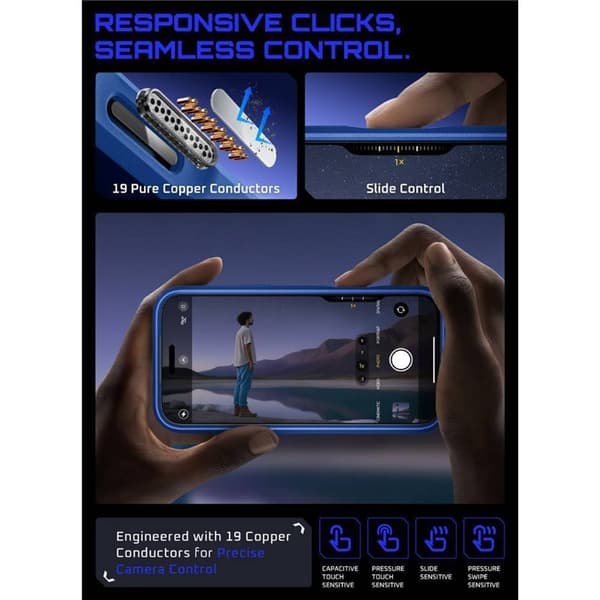 SUPCASE UB Mag cover til Apple iPhone 17 Pro Max - Azure