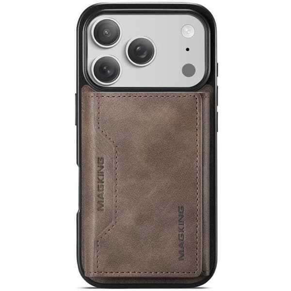 DG-Ming Magking K2 2i1 deksel til Apple iPhone 18 Pro - Coffee