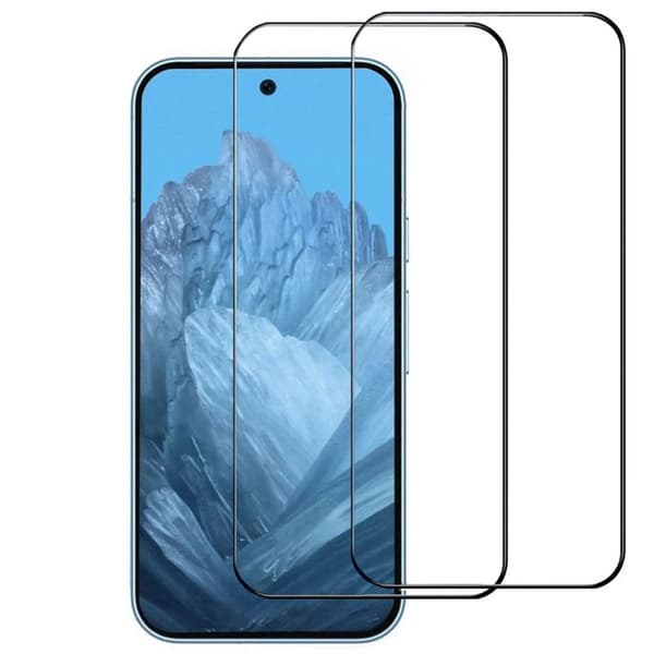 2-pak 5D Glass skjermbeskytter til Google Pixel 9 Pro