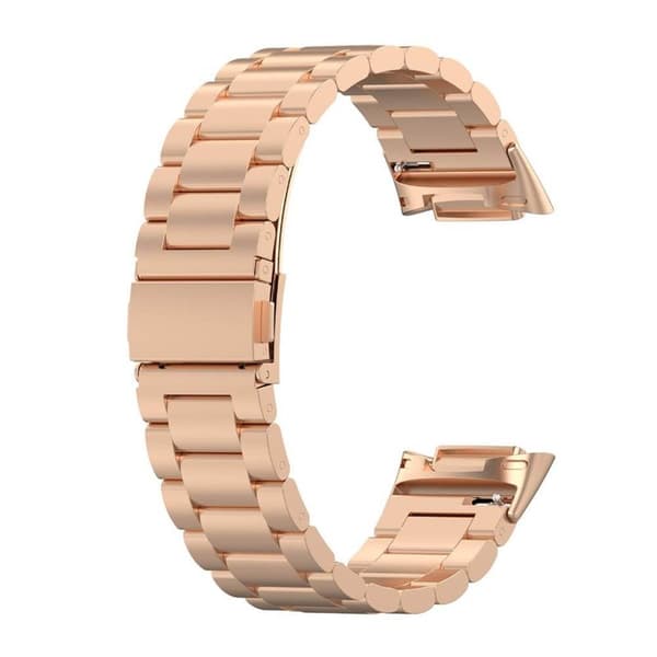 Urrem rustfrit stÃ¥l til Fitbit Charge 6 - Rose