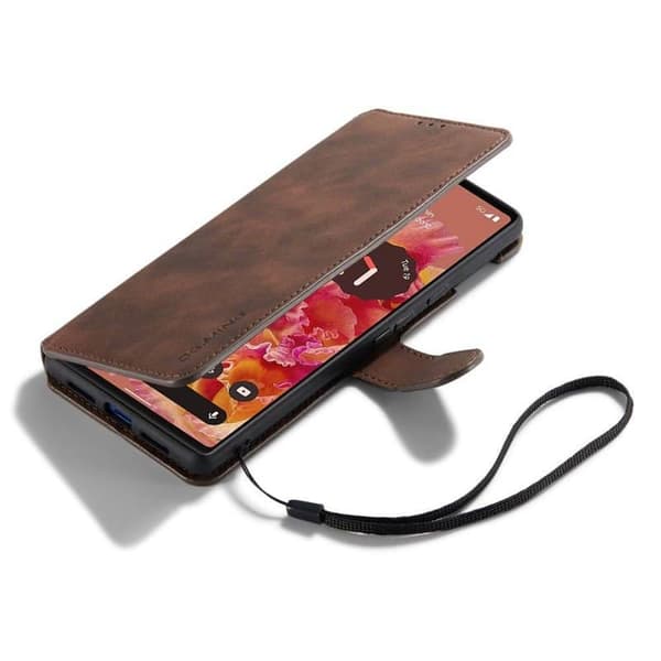 DG-Ming Wallet cover 3-kort til Google Pixel 6 - Coffe