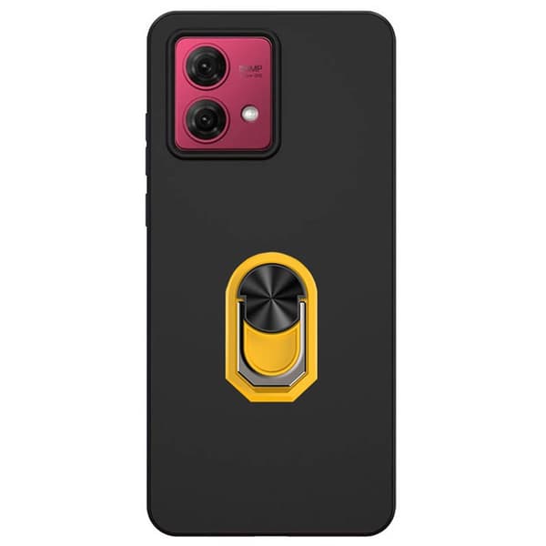 TPU ringdeksel til Motorola Moto G84 - Gul