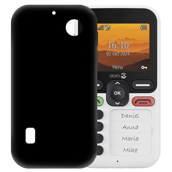 PCH sort silikone cover til Doro Leva X10