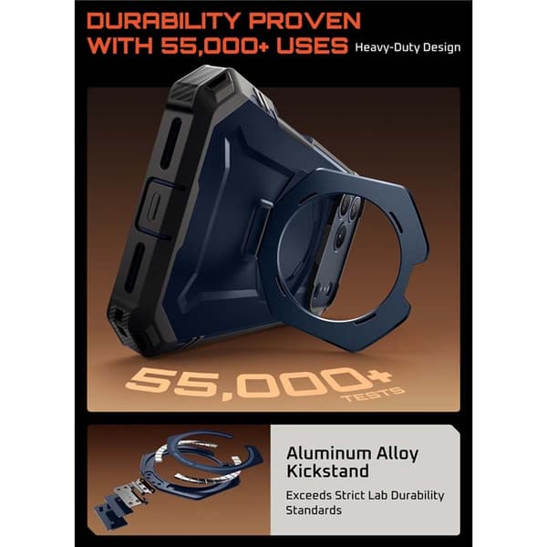 SUPCASE UB Grip Pro deksel til Apple iPhone 18 Pro - Azure
