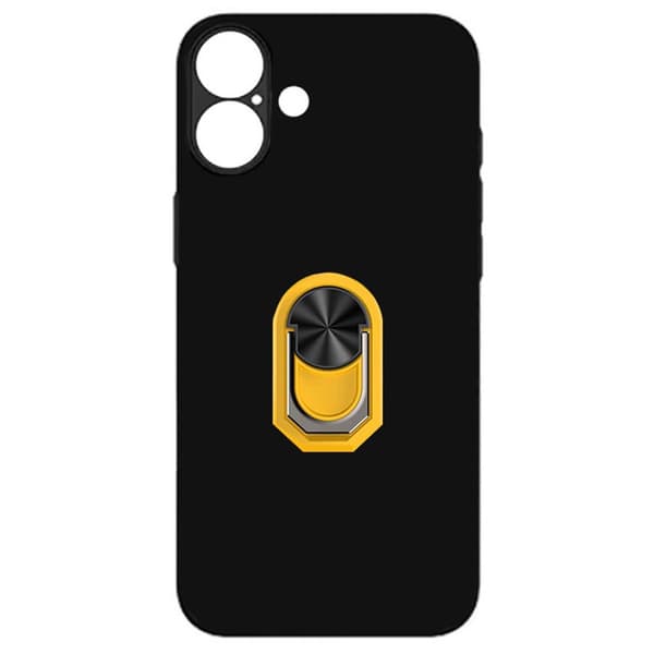 TPU ringdeksel til Apple iPhone 16 Plus - Gul
