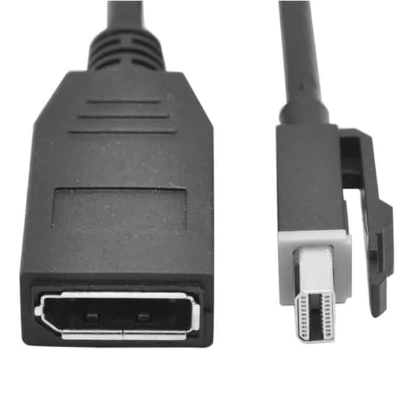 Adapter kabel 15cm mDP han til DP hun