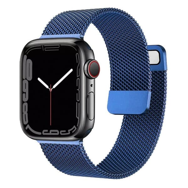 Split milanese urrem til Apple Watch 7 (45mm) - BlÃ¥