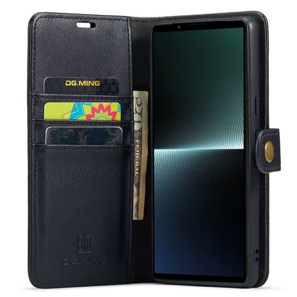 Wallet DG-Ming 2i1 til Sony Xperia 1 VI - Sort
