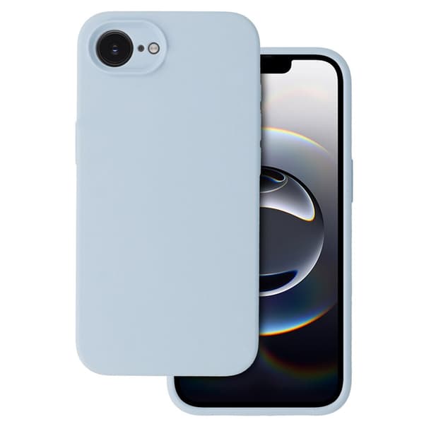 Silicone Lite Case til Apple iPhone 16e - Baby blue