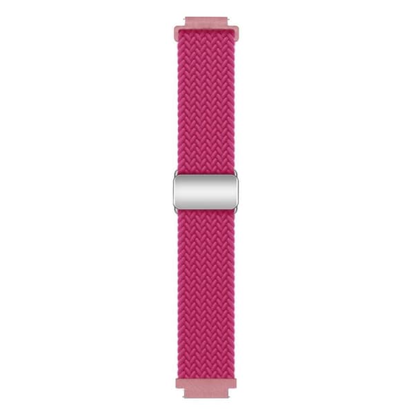 Flettet magnetisk urrem til Garmin Forerunner 265S - Raspberry