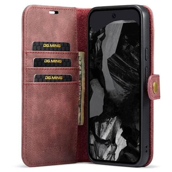 Wallet DG-Ming 2i1 til Google Pixel 11 Pro XL - Rød