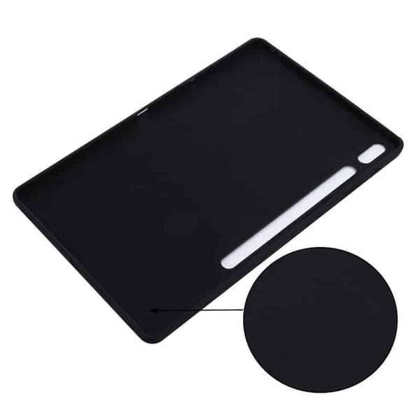 Liquid silikon nettbrettdeksel til Samsung Galaxy Tab S7 Plus